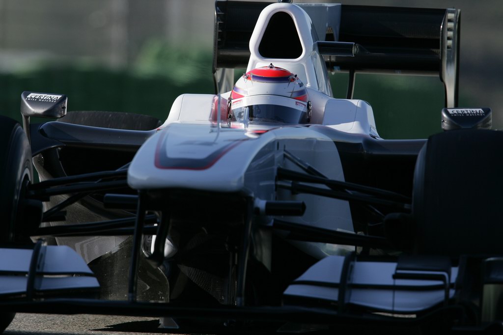 Test Valencia primi km, Kamui Kobayashi, BMW Sauber C29